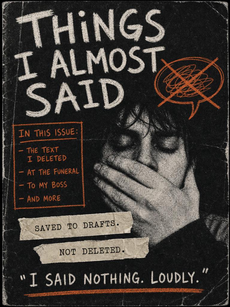 Cover of Things I Almost Said