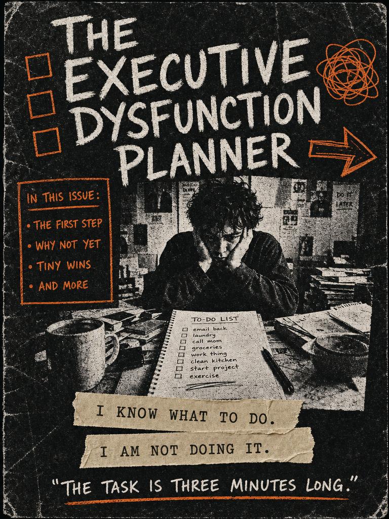 Cover of The Executive Dysfunction Planner