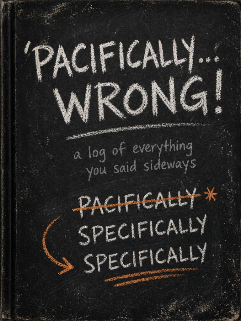 Cover of 'Pacifically... Wrong!